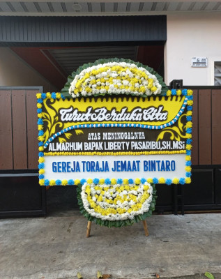 Papan Bunga Duka di Nanga Taman