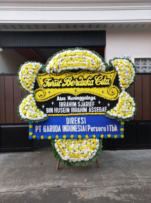 Papan Bunga Duka di Nanga Taman