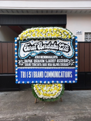 Papan Bunga Duka di Nanga Taman